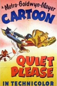 Cubierta de Tom y Jerry: ¡Silencio, por favor!