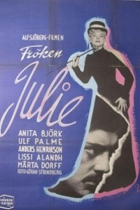 Caratula, cartel, poster o portada de La señorita Julie