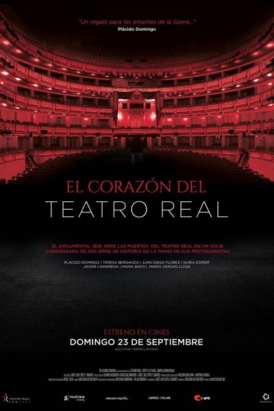 Cubierta de El corazón del Teatro Real