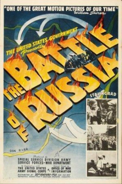 Caratula, cartel, poster o portada de La batalla de Rusia