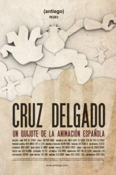 Cubierta de Cruz Delgado, un Quijote de la animación española