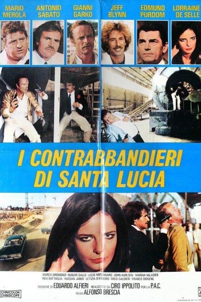 Caratula, cartel, poster o portada de I contrabbandieri di Santa Lucia