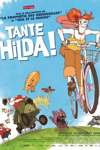 Caratula, cartel, poster o portada de Tante Hilda!