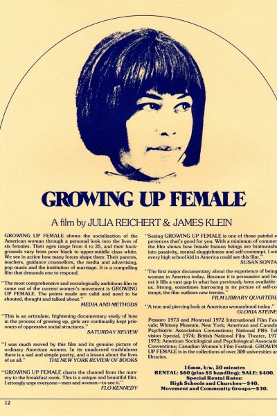 Cubierta de Growing Up Female