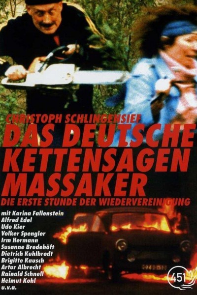 Cubierta de La masacre alemana de la motosierra