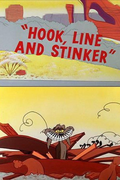 Caratula, cartel, poster o portada de El Coyote y el Correcaminos: Hook, Line and Stinker