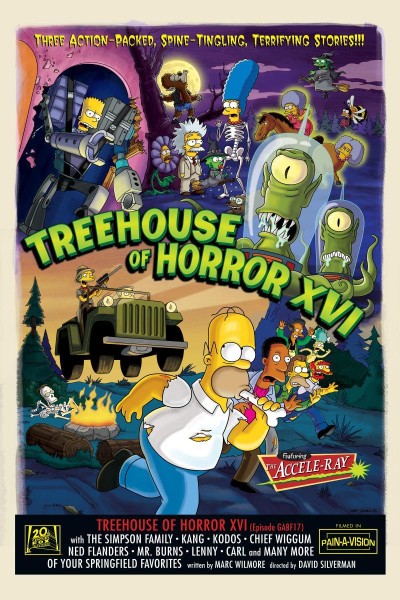 Cubierta de Los Simpson: La casa-árbol del terror XVI