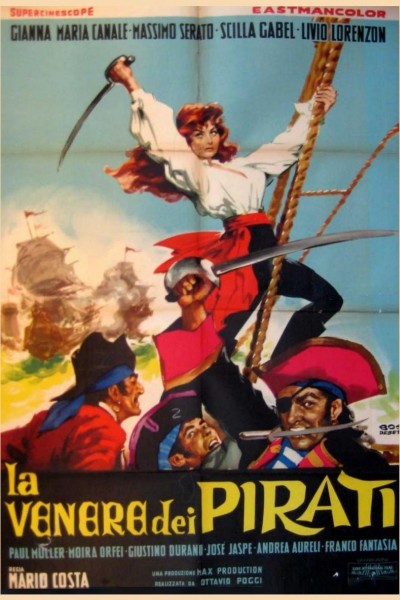 Caratula, cartel, poster o portada de La mujer pirata (La reina de los Piratas)