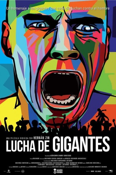 Caratula, cartel, poster o portada de Lucha de gigantes