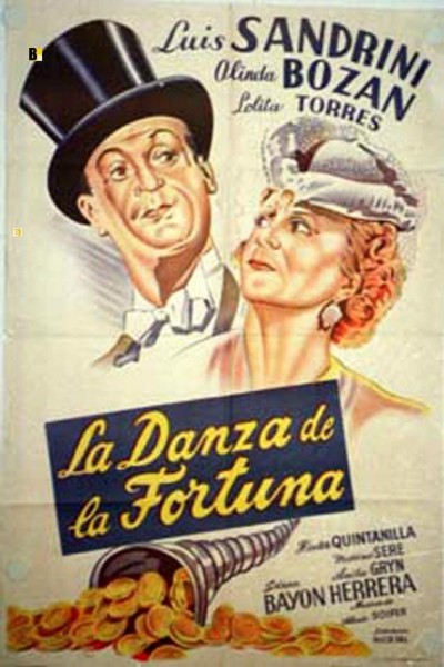 Caratula, cartel, poster o portada de La danza de la fortuna