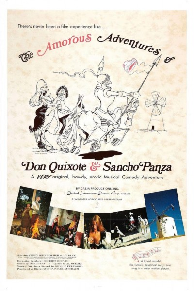 Cubierta de The Amorous Adventures of Don Quixote and Sancho Panza