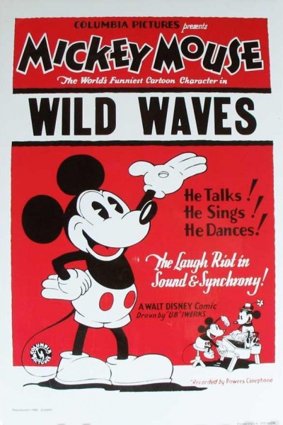 Caratula, cartel, poster o portada de Mickey Mouse: Olas Salvajes