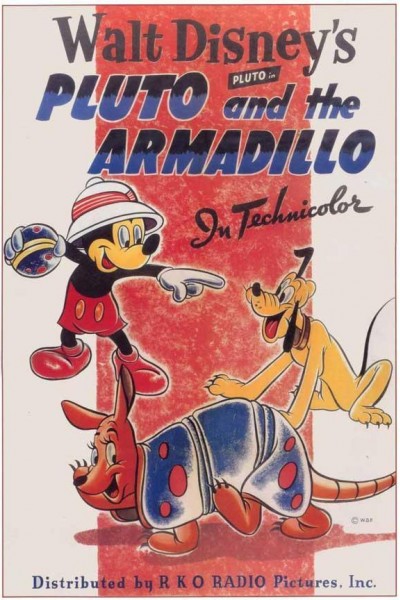 Cubierta de Mickey Mouse: Pluto y el armadillo