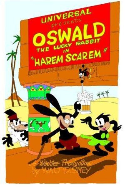 Cubierta de Oswald the Lucky Rabbit: Harem Scarem