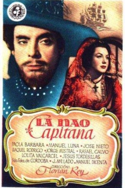 Caratula, cartel, poster o portada de La nao Capitana