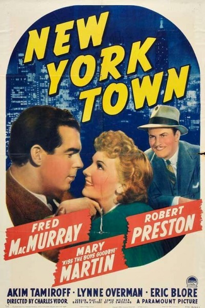 Caratula, cartel, poster o portada de New York Town
