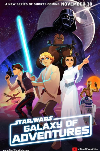 Cubierta de Star Wars: Galaxy of Adventures