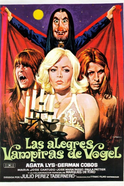 Caratula, cartel, poster o portada de Las alegres vampiras de Vögel