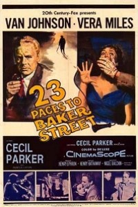 Caratula, cartel, poster o portada de A 23 pasos de Baker Street