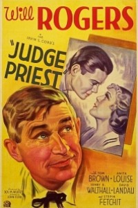 Caratula, cartel, poster o portada de El juez Priest