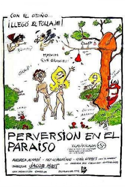 Cubierta de Perversión en el paraíso