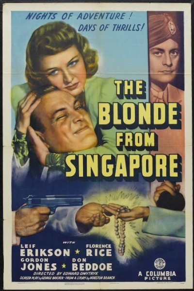 Caratula, cartel, poster o portada de The Blonde from Singapore