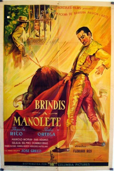 Cubierta de Brindis a Manolete