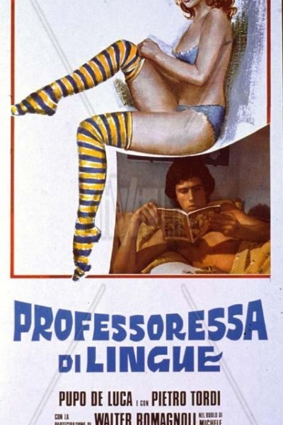 Caratula, cartel, poster o portada de La professoressa di lingue