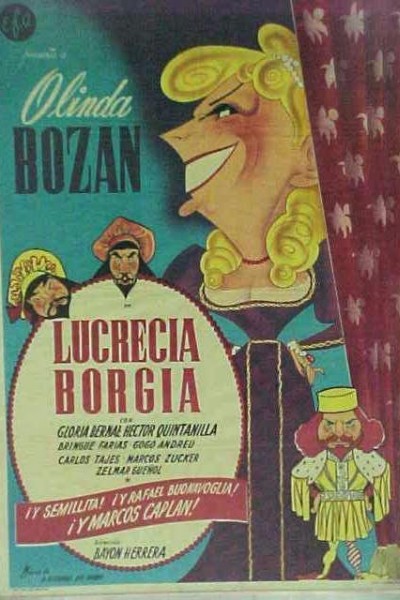 Caratula, cartel, poster o portada de Lucrecia Borgia