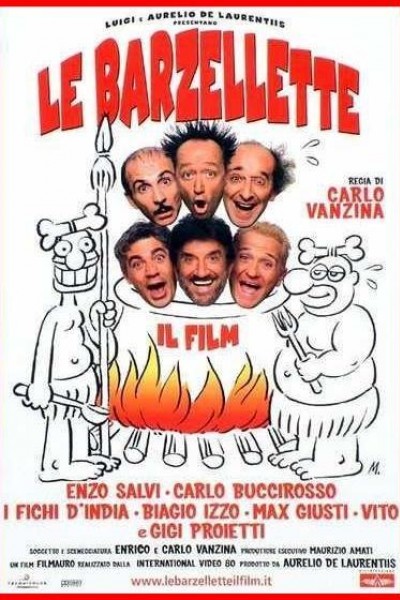 Caratula, cartel, poster o portada de Le barzellette