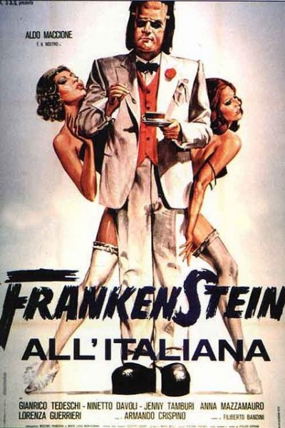 Caratula, cartel, poster o portada de Frankenstein a la italiana