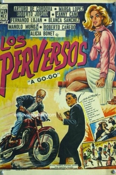 Cubierta de Los perversos