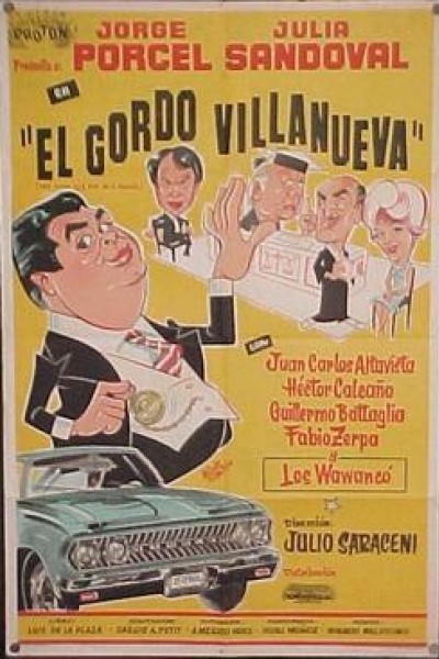 Caratula, cartel, poster o portada de El gordo Villanueva