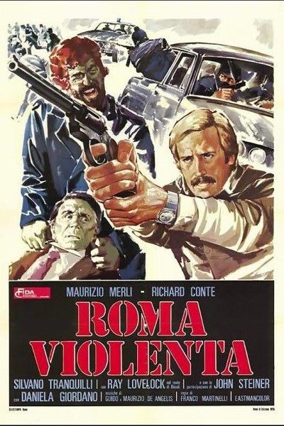 Caratula, cartel, poster o portada de Roma violenta