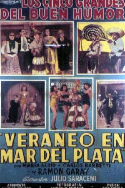 Caratula, cartel, poster o portada de Veraneo en Mar del Plata