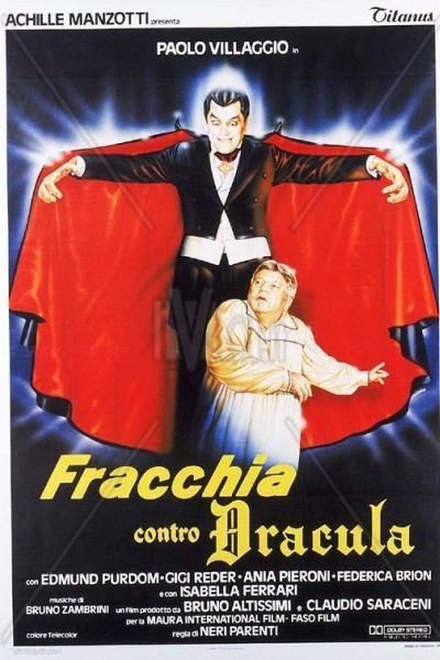 Caratula, cartel, poster o portada de Fracchia contra Drácula