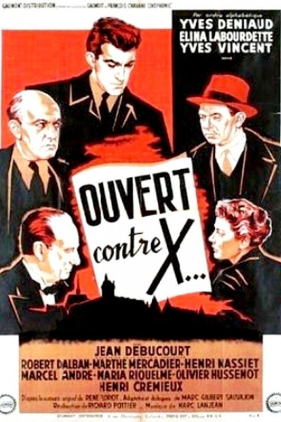 Caratula, cartel, poster o portada de Ouvert contre X...