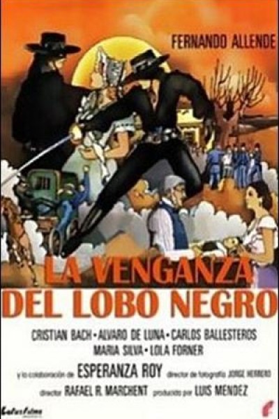 Caratula, cartel, poster o portada de La venganza del lobo negro (Duelo a muerte)