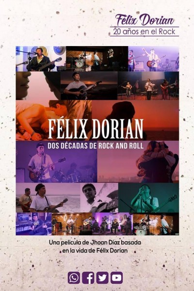 Cubierta de Félix Dorian: dos décadas de rock and roll