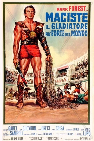 Caratula, cartel, poster o portada de El gladiador más fuerte del mundo