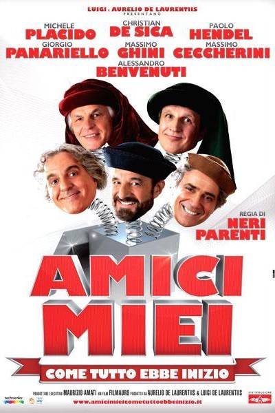 Caratula, cartel, poster o portada de Amici miei - Come tutto ebbe inizio