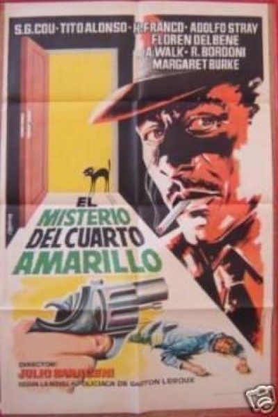 Caratula, cartel, poster o portada de El misterio del Cuarto Amarillo