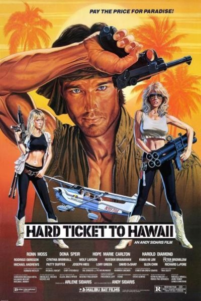 Caratula, cartel, poster o portada de Hard Ticket to Hawaii (AKA Malibu Connection)