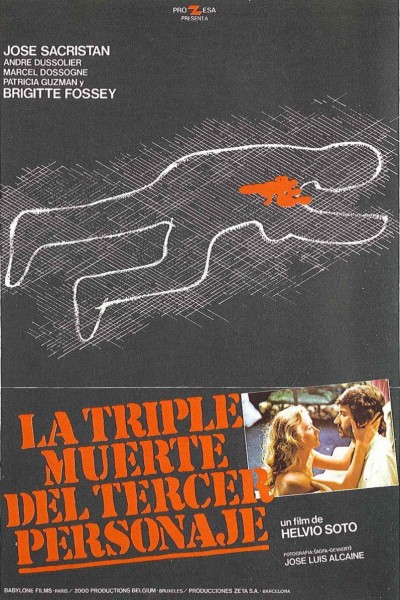 Caratula, cartel, poster o portada de La triple muerte del tercer personaje