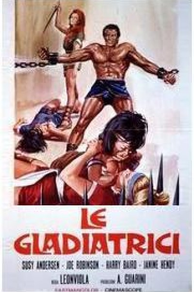Caratula, cartel, poster o portada de Las gladiadoras
