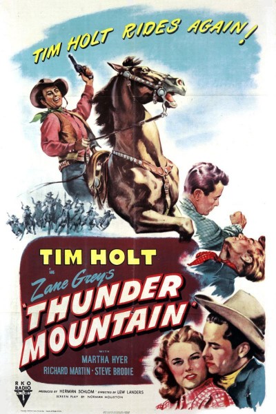 Caratula, cartel, poster o portada de Thunder Mountain
