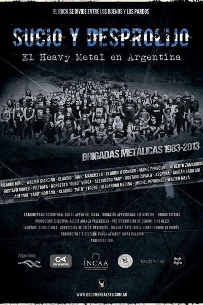 Cubierta de Sucio y desprolijo: El heavy metal en Argentina