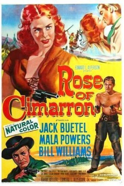 Caratula, cartel, poster o portada de La Rosa de Cimarrón