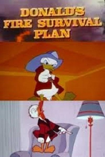 Caratula, cartel, poster o portada de El pato Donald: Plan contra incendios de Donald