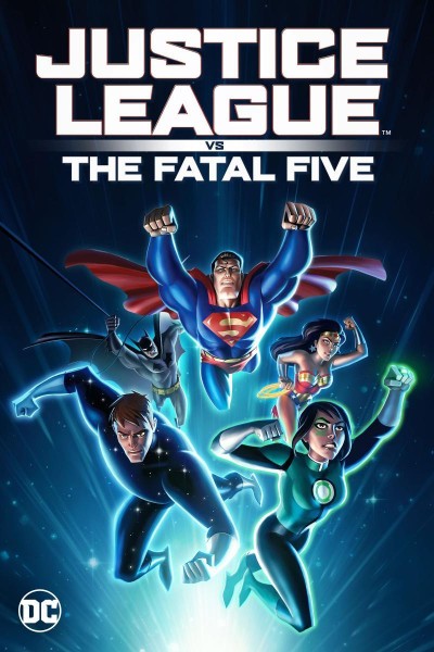 Caratula, cartel, poster o portada de Justice League vs the Fatal Five